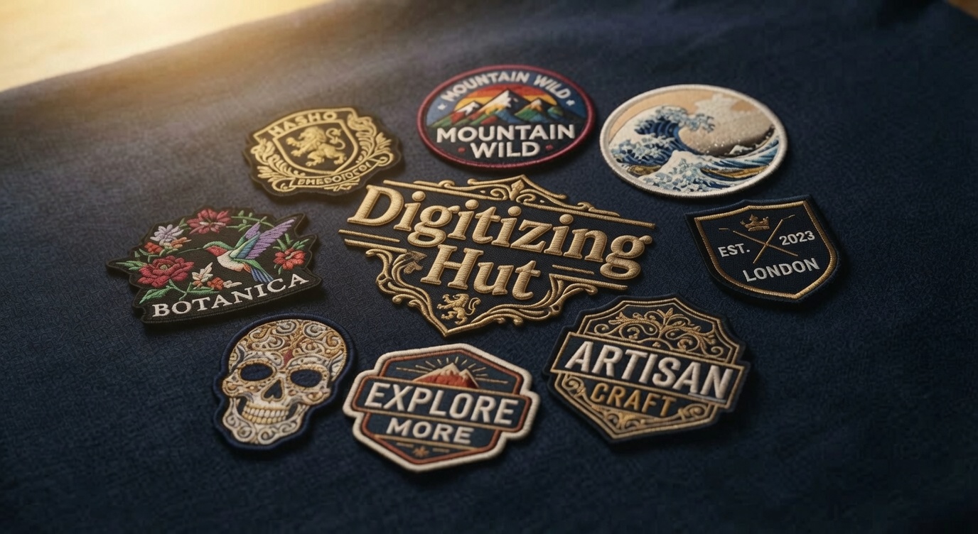 Digitizinghut - Premium Custom Embroidered Patches Collection